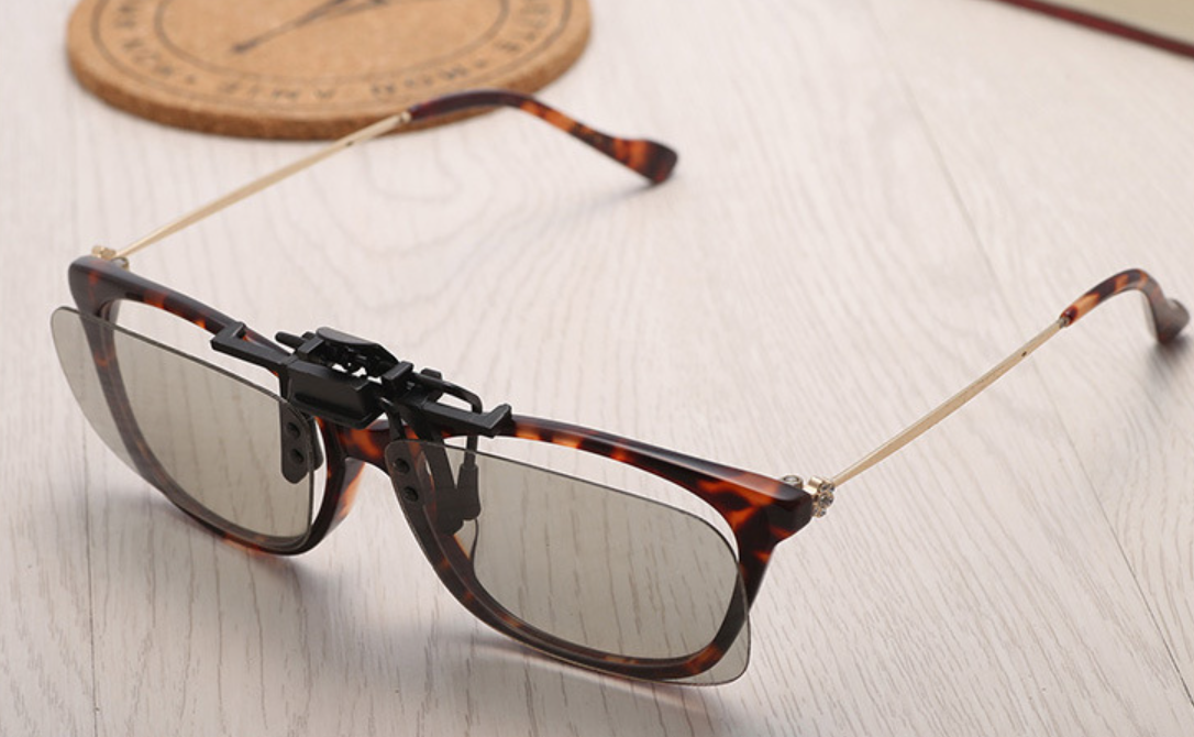 YANTOK YT-PG600 clip-on circular polarized 3D glasses for RealD cinema, compatible with China Giant Screen