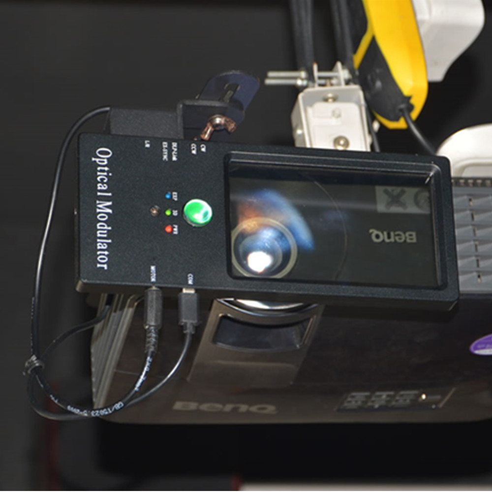 YANTOK YT-PS600H 3D polarization modulator, circular polarized 3D for DLP projector, single projector 3D solution